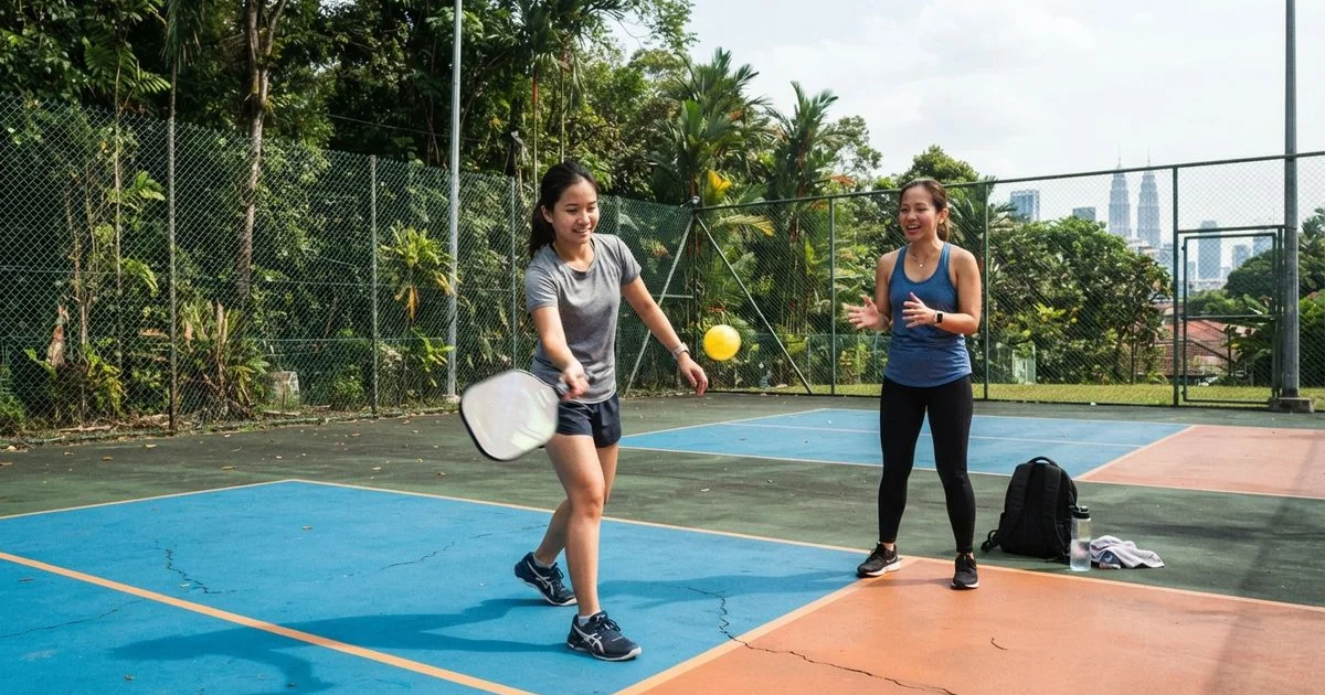Pickleball for beginners in KL: how to start without owning gear