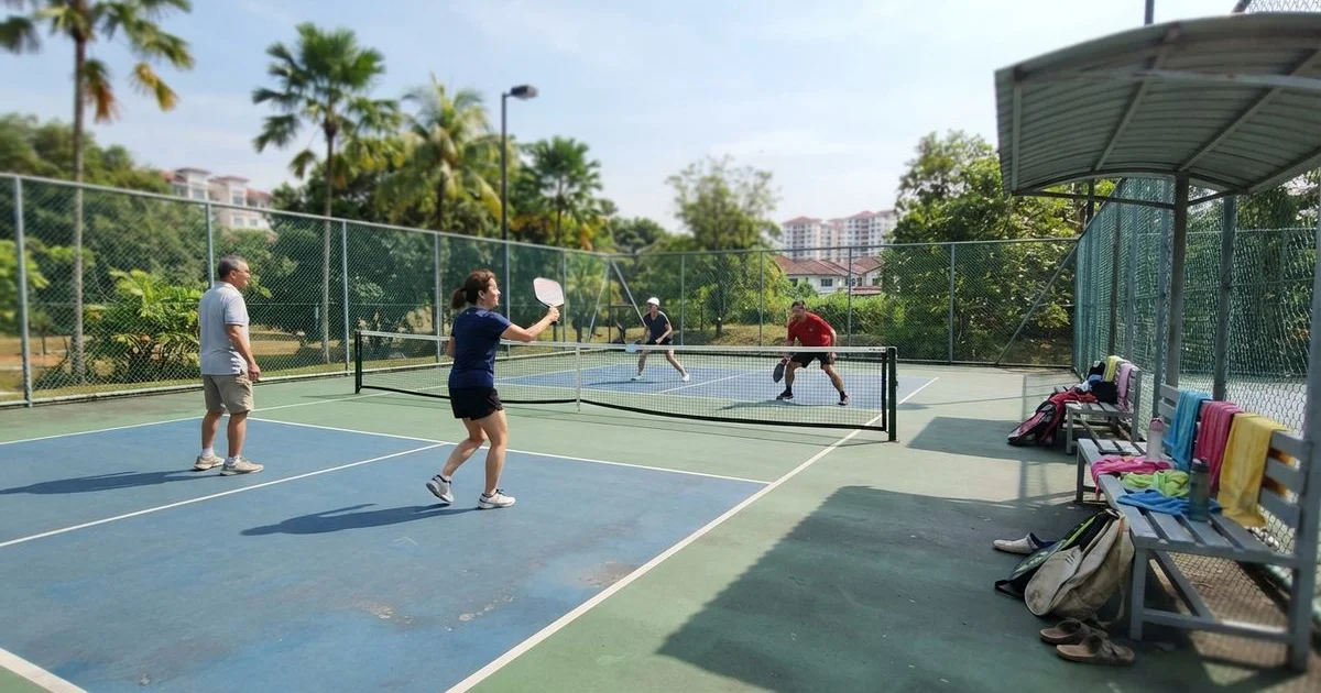 Best outdoor pickleball courts in Kuala Lumpur