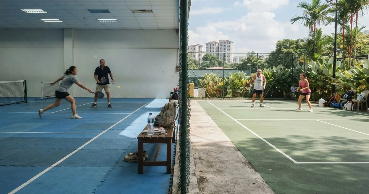 Indoor vs outdoor pickleball courts in KL: which should you choose