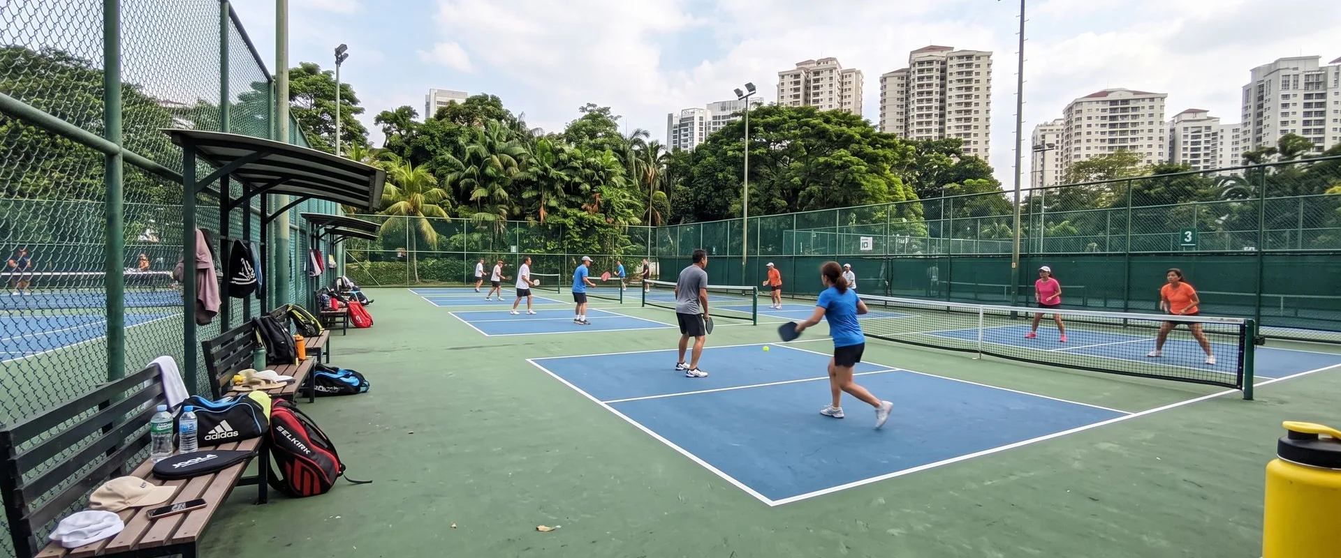 Outdoor Pickleball Courts in Kuala Lumpur