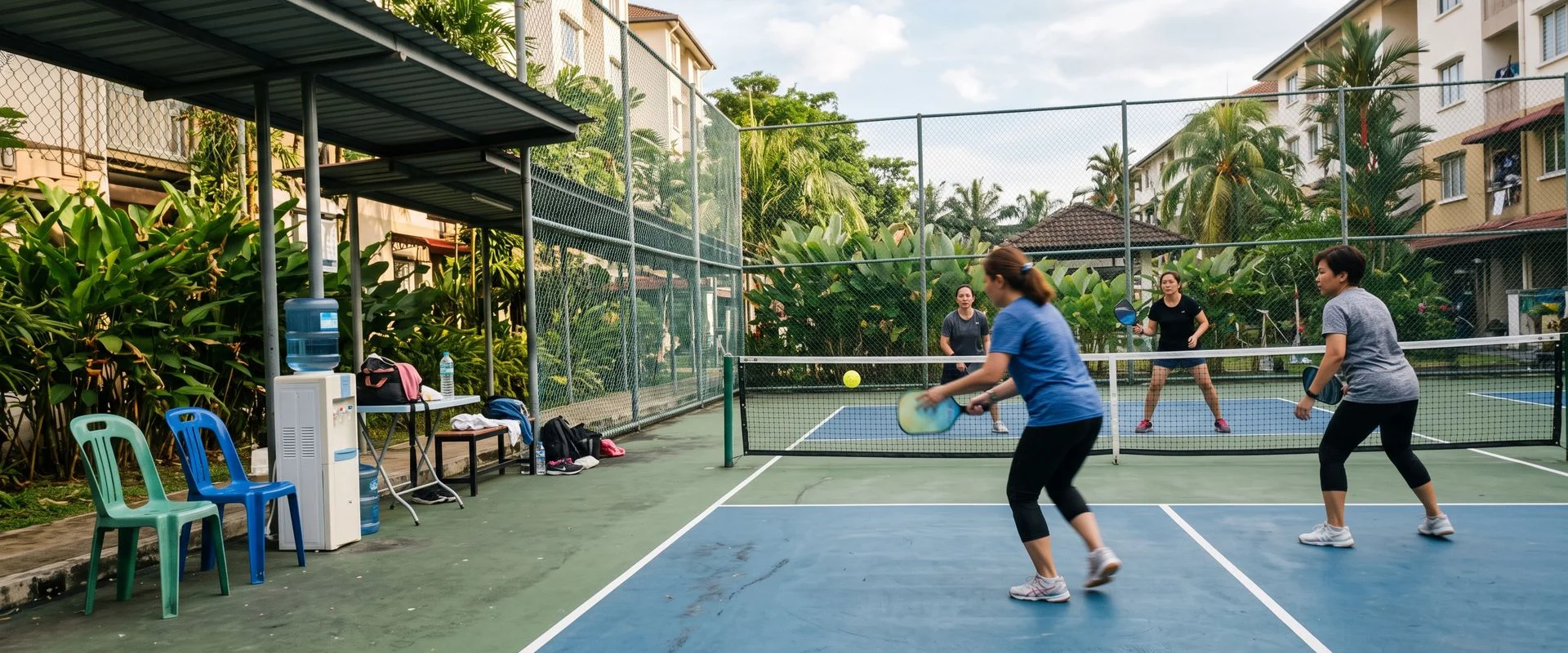 pickleball court in Kuala Lumpur