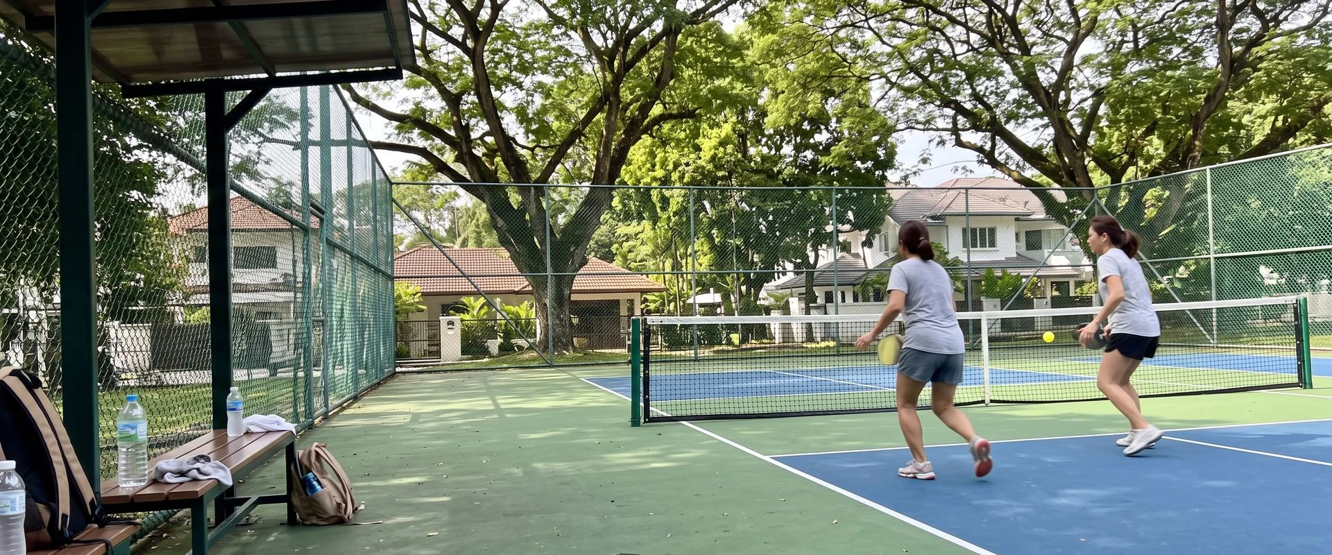 pickleball court in Taman U Thant, Kuala Lumpur